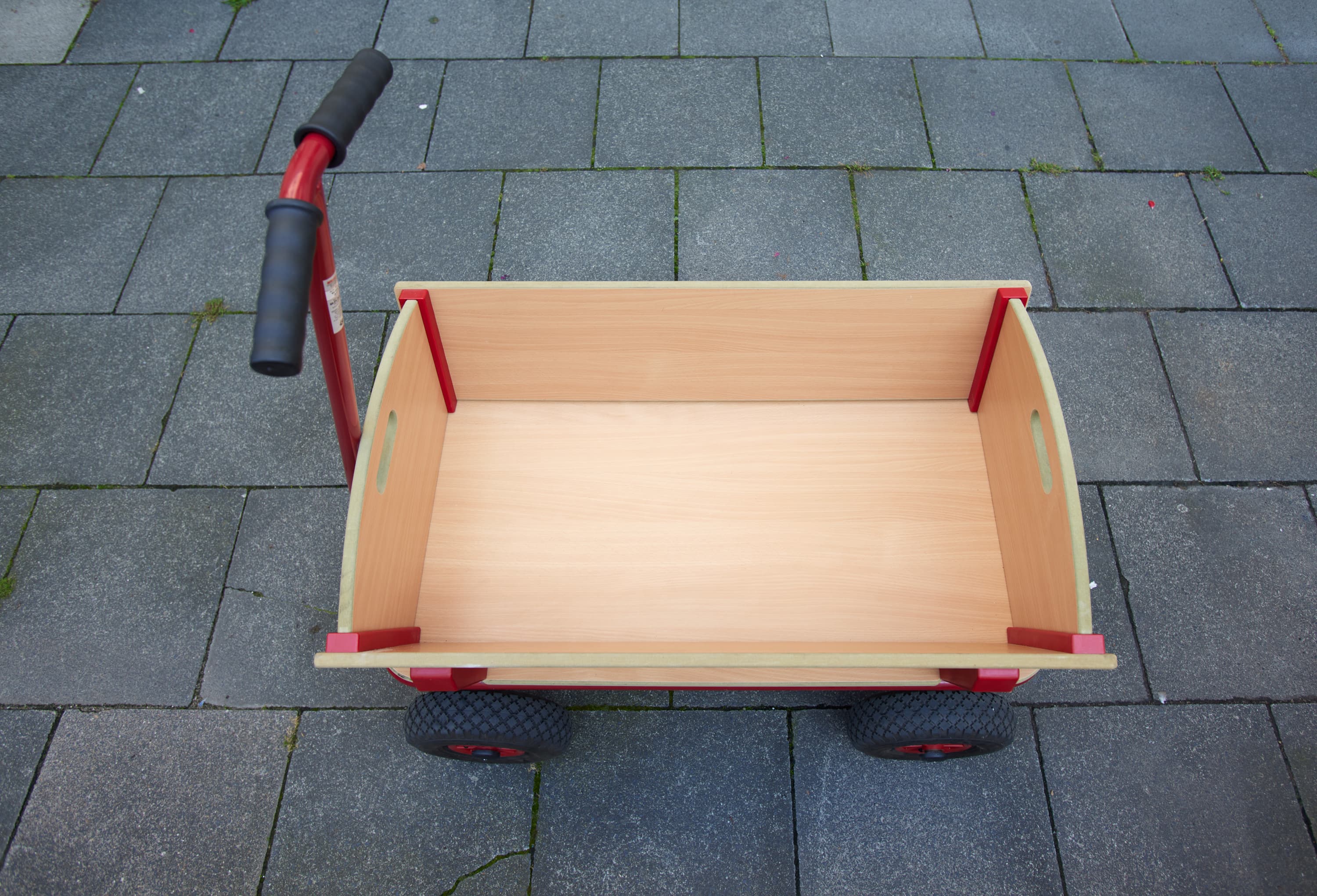 Bollerwagen von oben